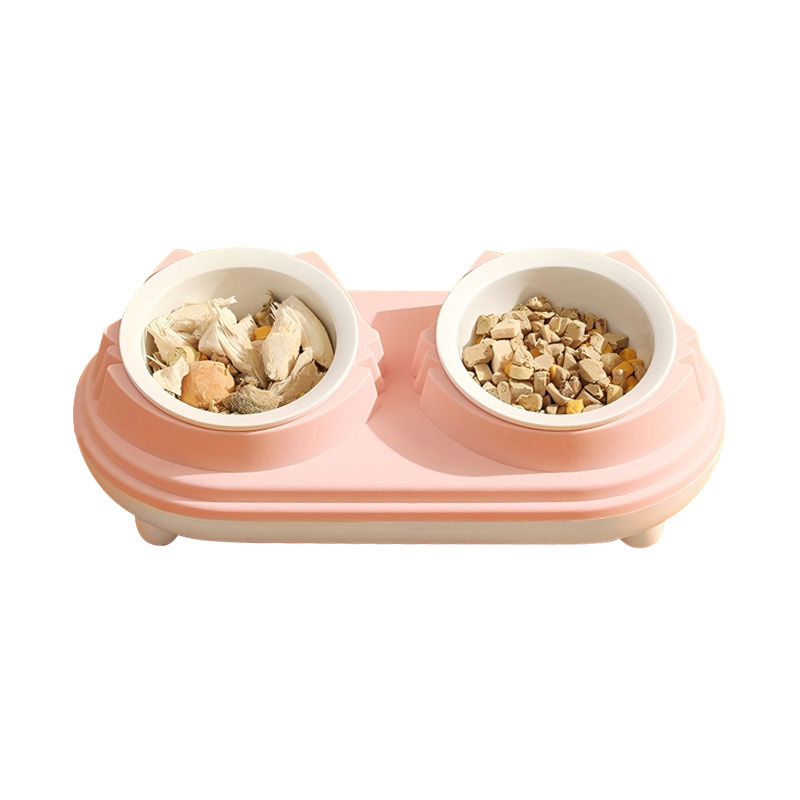 Environmentally Friendly PP Material Double Color Dual Feeding Bowl