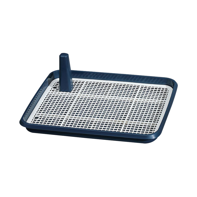 Low Fence Dog Toilet With Pillar To Prevent Sand Splashing Outside