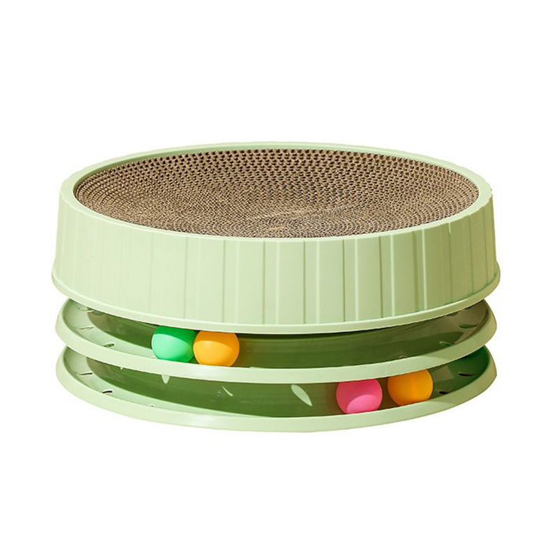 Pet Three-Layer Cat Scratching Board Can Sleep