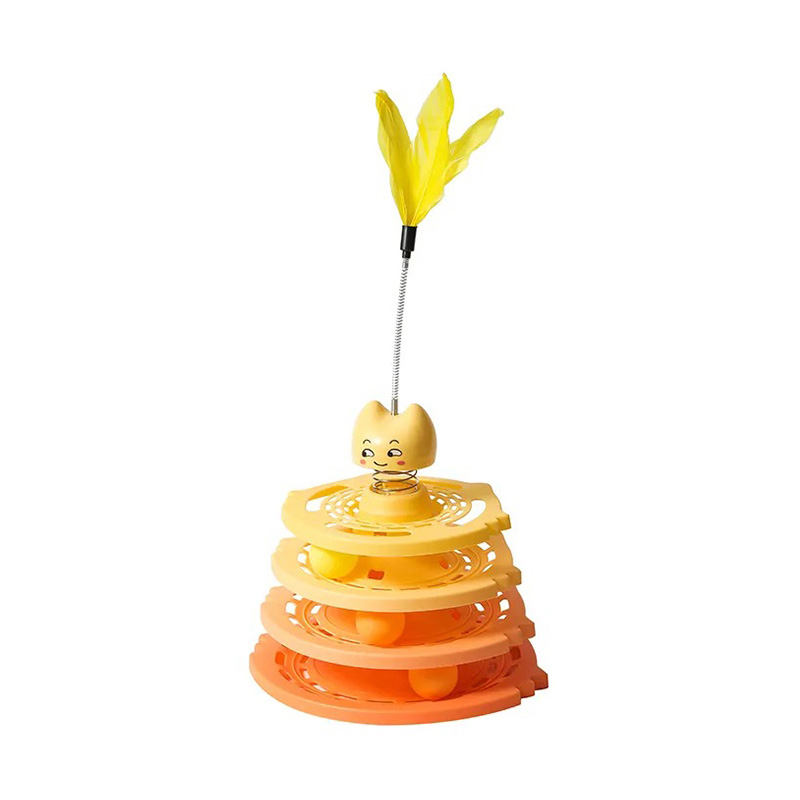 Bionic Design Cat Spinning Wheel Pet Toys