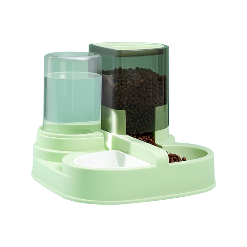 Large Capacity Prevents Food Clogging Pet Automatic Water And Food Dispenser